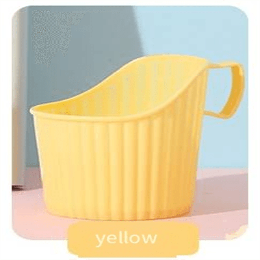 10pcs Disposable Paper Cup Holder Plastic Hand held Cup Sleeve