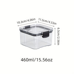 Clear Airtight Food Storage Containers with Lids for Fresh Keeping