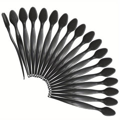 18pcs Silicone Lip Scrub Brush Double Sided Lip Face Exfoliating Scrubber