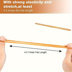 16pcs Elastic Rubber Straps w/ Extra Large Bands for Notebook Office Outdoor Equ
