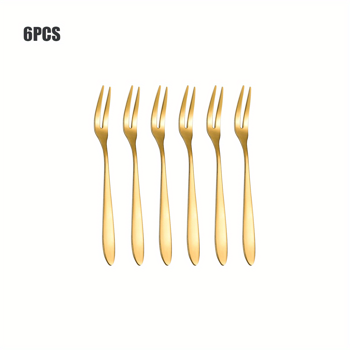 12pcs Stainless Steel Fruit and Salad Forks for Parties Weddings Restaurants