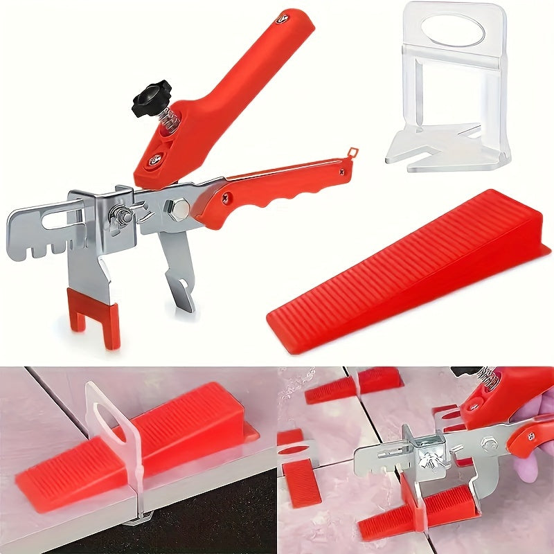 Tile Leveling System With Plier for Stone Installation