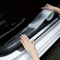 3m Carbon Fiber Car Sticker Door Edge Transparent Film Anti Scratch