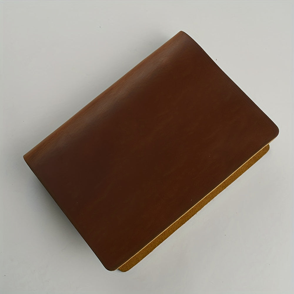 Vintage Leather Note Book 96 Sheets Cowhide Plan Note