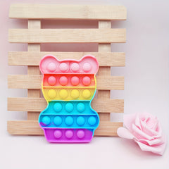 1pc Creative Macaron Shape Pop Fidget Toy
