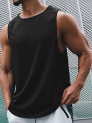 Men's Sleeveless Tank Tops Breathable Quick-Dry Sports Vest for Summer