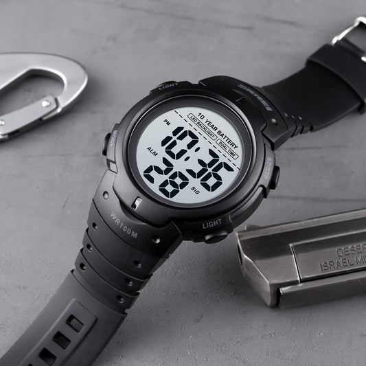 LED Sports Watch Waterproof Silicone Band