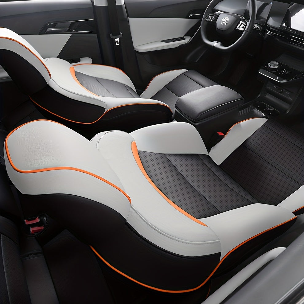 Leather Car Seat Cover For MG4 MULAN Winter Full Set
