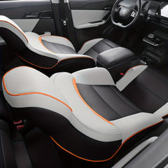 Leather Car Seat Cover For MG4 MULAN Winter Full Set