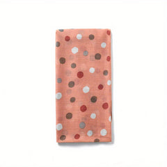 Boho Polka Dots Scarf Breathable Tassel Headscarf