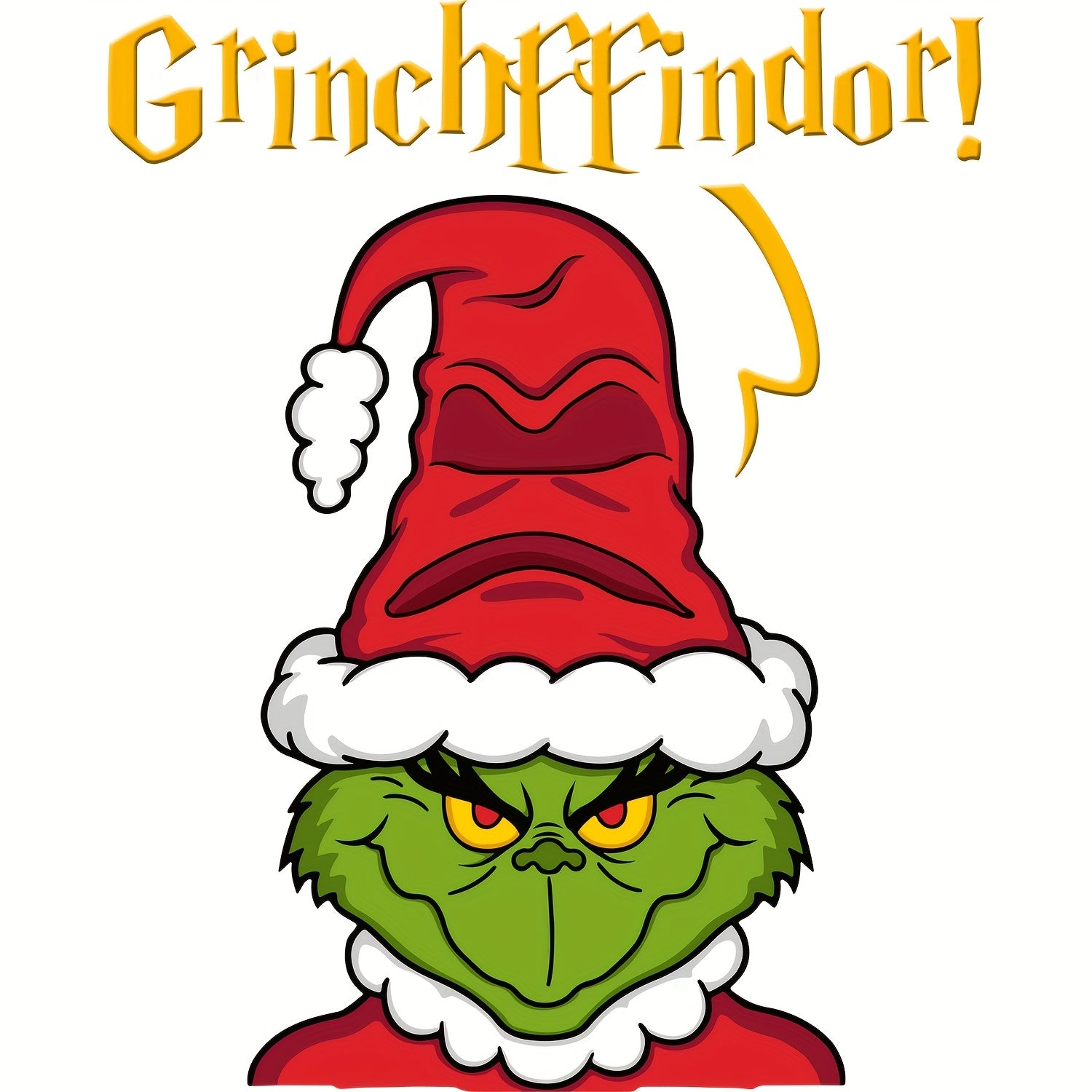 Xmas Cartoon Pattern Iron On Heat Transfer Sticker For Clothing T Shirt