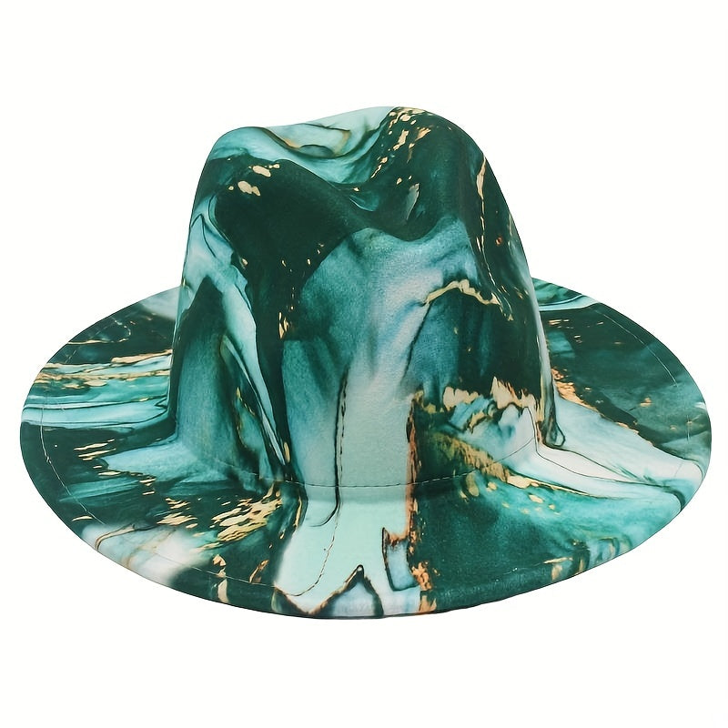Printed Versatile Sunshade Bucket Hat Double sided Sun Hat for Men Women