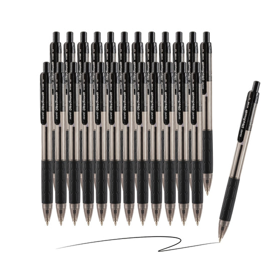 AIHAO Retractable Ballpoint Pens Ink Medium Point 1 0mm 24 Pack