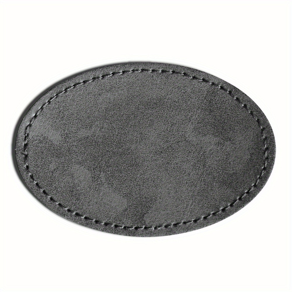 30pcs Blank Leather Patches Adhesive Trucker Hat Iron On Patches Repair Patch