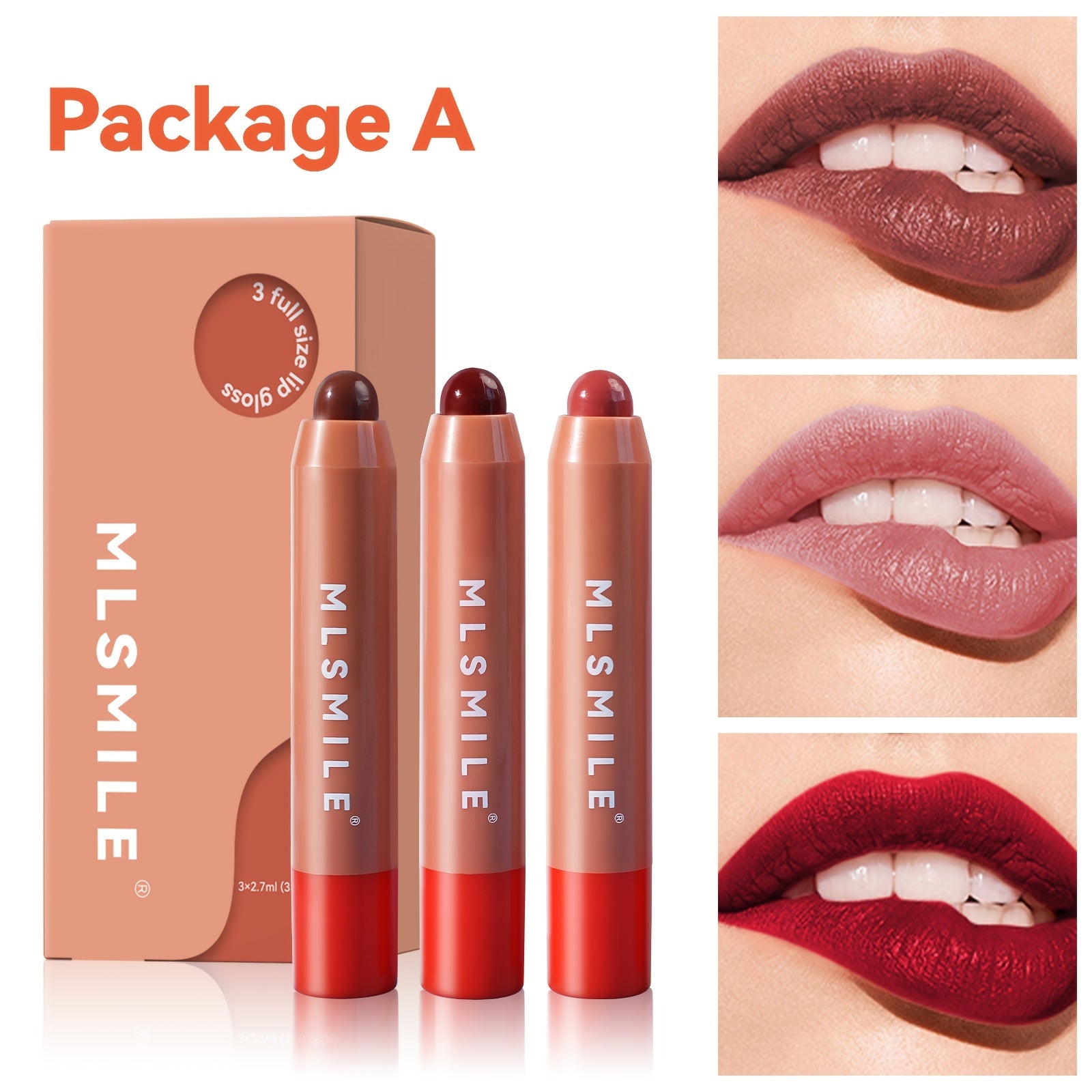 6 Colors Velvet Lipstick Set Matte Lip Gloss Long Lasting Nourishing Moistur