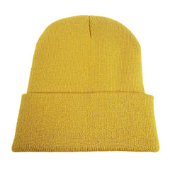 Unisex Knitted Winter Beanie Hat Lady Autumn Cap