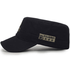 Men's Letter Embroidered Flat Cap