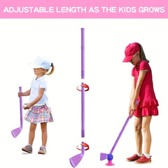 Kids Golf Club Toddler Golf Set with 8 Balls and Putting Pad