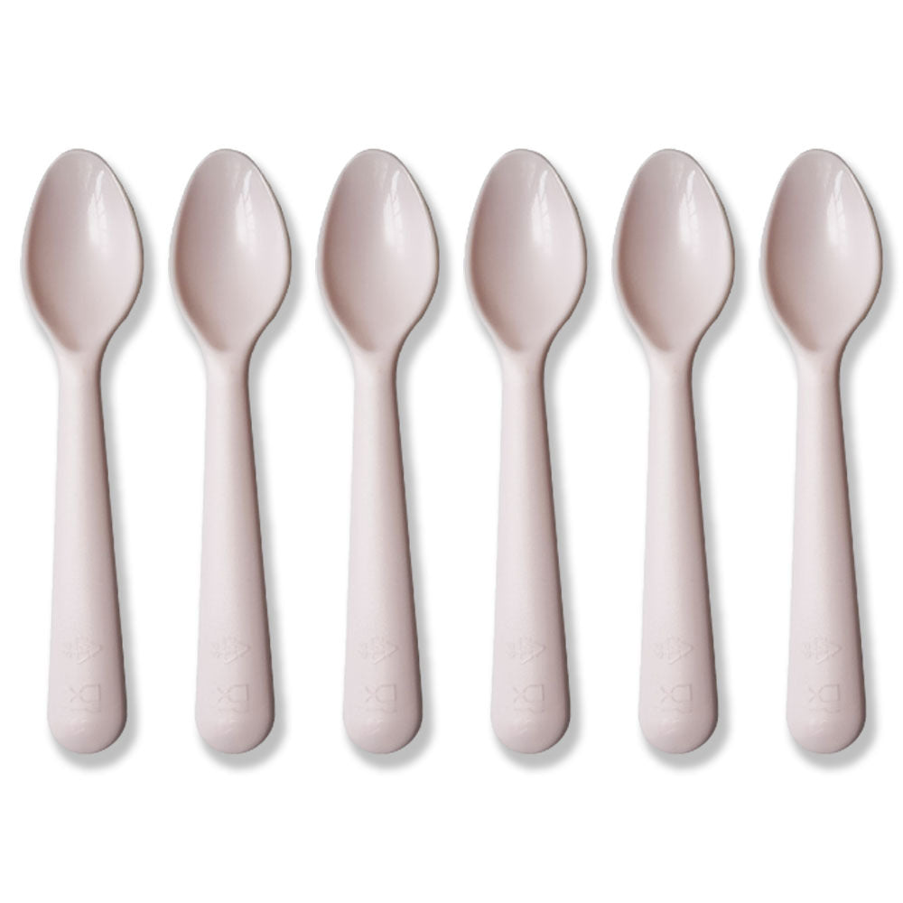 6pcs Kids BPA-Free Plastic Spoons for Baby and Children