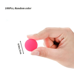 Fun Bouncing Balls 100pcs HOSL High Bouncing Balls 0.8in Solid Elastic Balls