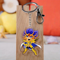 Anime Figure Keychain Toys Acrylic Two Sided Manga Key Chain
