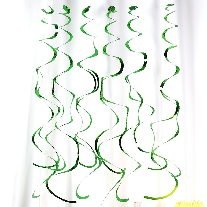 6pcs Spiral Party Charm Decorations - Room & Birthday Party Decor