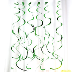 6pcs Spiral Party Charm Decorations - Room & Birthday Party Decor