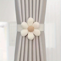 1pc Flower Curtain Tieback Without Punching