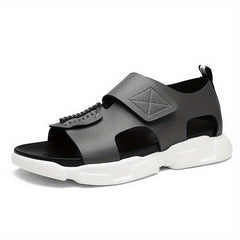 Men's Hook And Loop Sandals Non Slip Open Toe Shoes