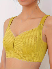 Lace Wireless Bra Full Coverage Comfortable Women's Lingerie
