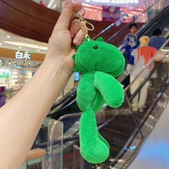 Dinosaur Backpack Doll School Bag Plush Toy Mini Ornament