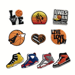 16PCS Basketball Shoe Charm Clog Shoe Charm Shoe Decoration