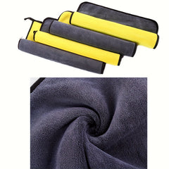 1PC Coral Fleece Microfiber Cleaning Towel Double-sided Car Wash Towel