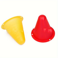10pcs Roller Skating Cone Obstacle for Agility & Speed Training