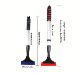 Car Windshield Ice Scraper and Snow Shovel Brush for Winter Defrosting