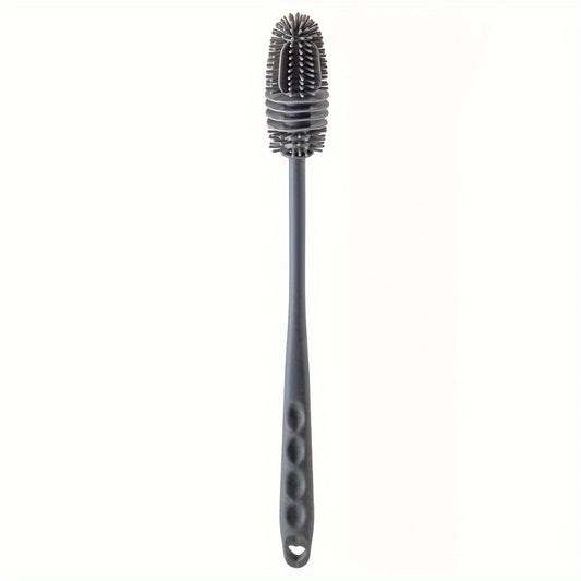Long Handle Silicone Brush for Thoroughly Cleaning Cups