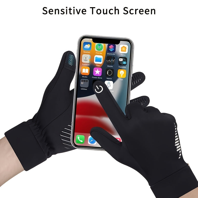 Men's Non-slip Touch Screen Cycling Gloves