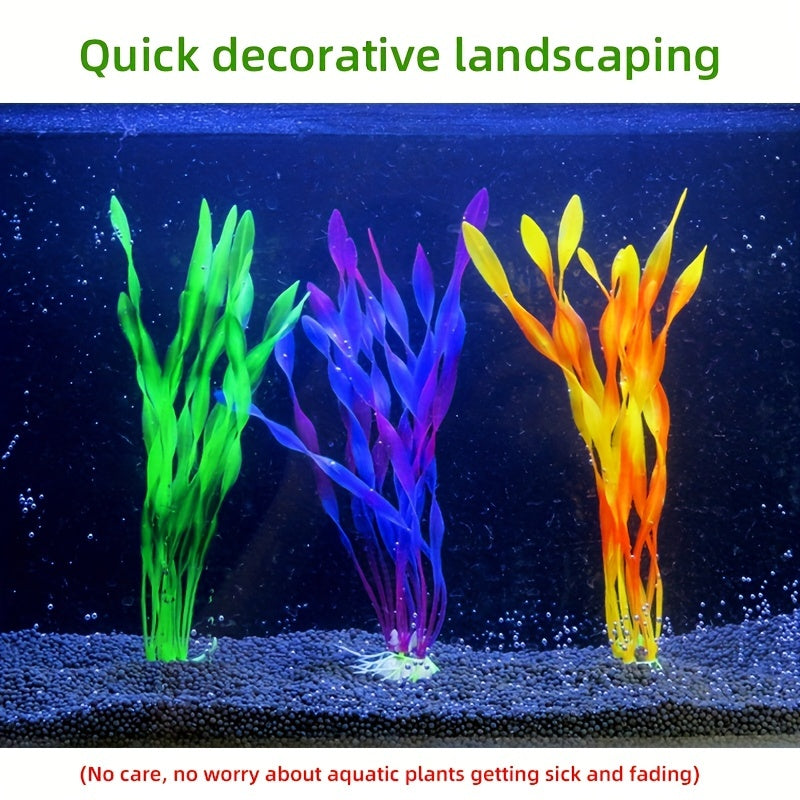 Artificial Aquatic Plants For Aquarium And Fish Tank Ornaments