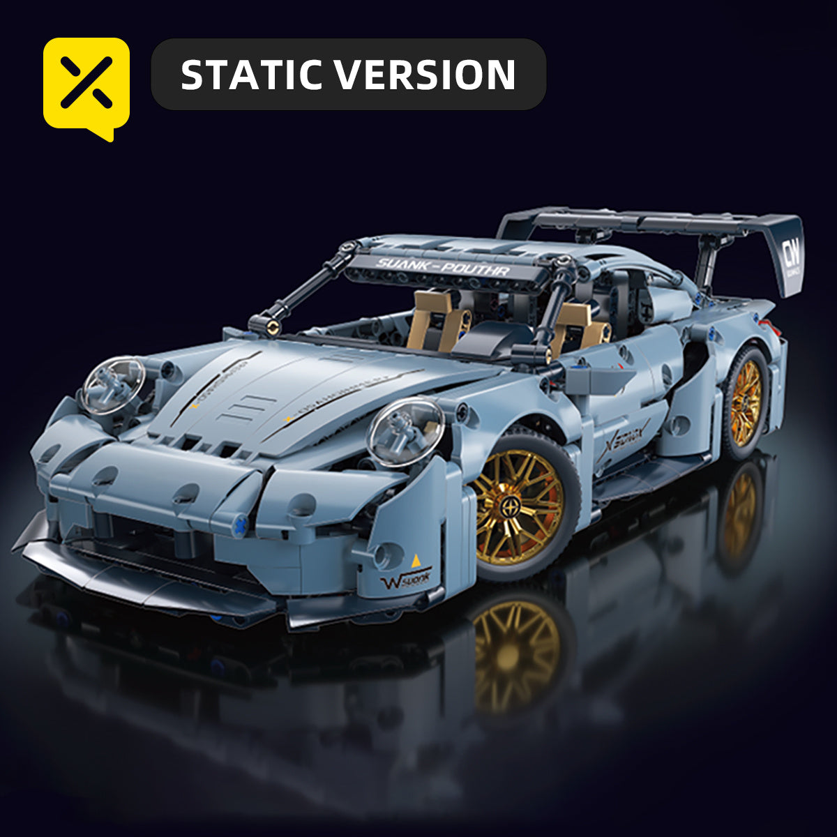 Creative Haze Sports Car Building Blocks Model 1:14 Scale R