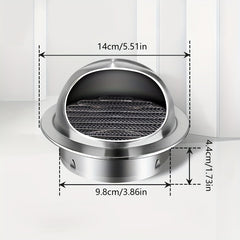 Stainless Steel Wind Cap Rain Cap Exhaust Cap Ventilation Cap
