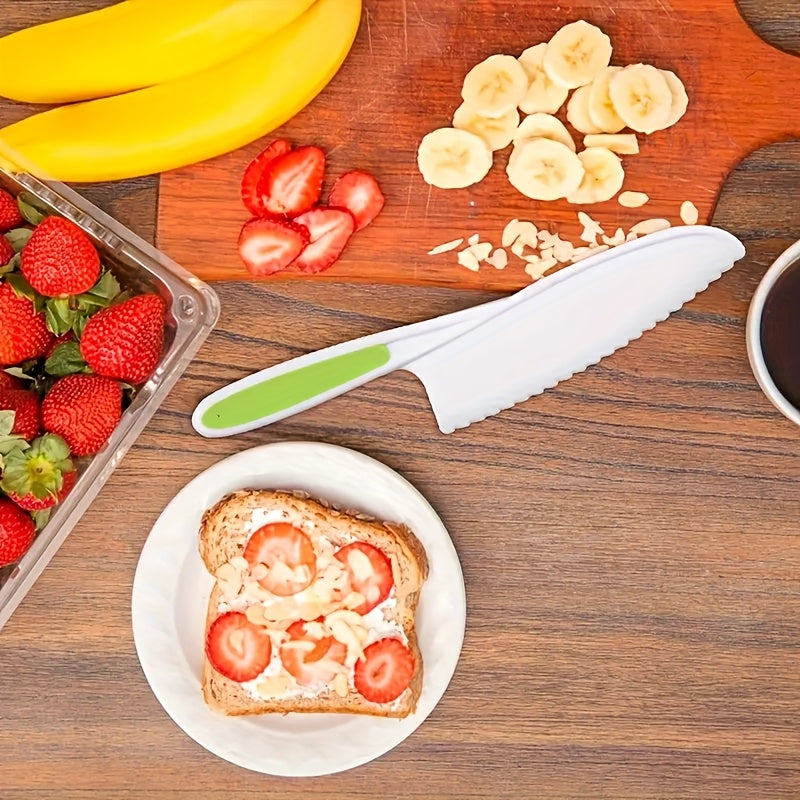 5pcs Colorful Kids Safe Cooking Set with Peeler Spatula Scrubb