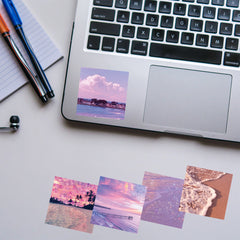 62pcs Colorful California Sunshine Graffiti Stickers for Fun