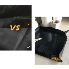 1pc Key Storage Tray PVC Foldable Storage Tray Debris Storage Box