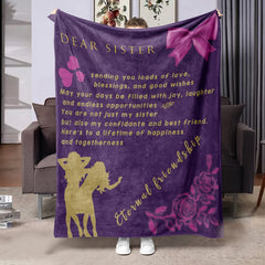 Soft Warm Throw Blanket for Bed Sofa Camping