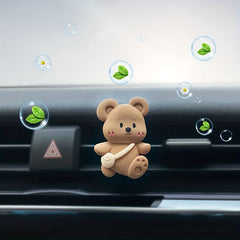 1pc Cartoon Bear Car Air Outlet Aromatherapy Clip
