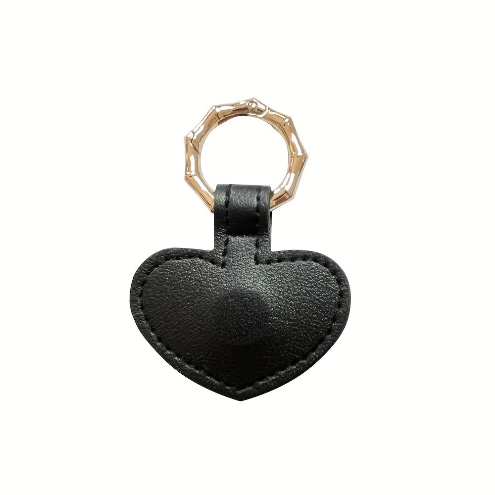 Heart Shaped Magnetic Cap Clip Leather Handbag Storage Clip