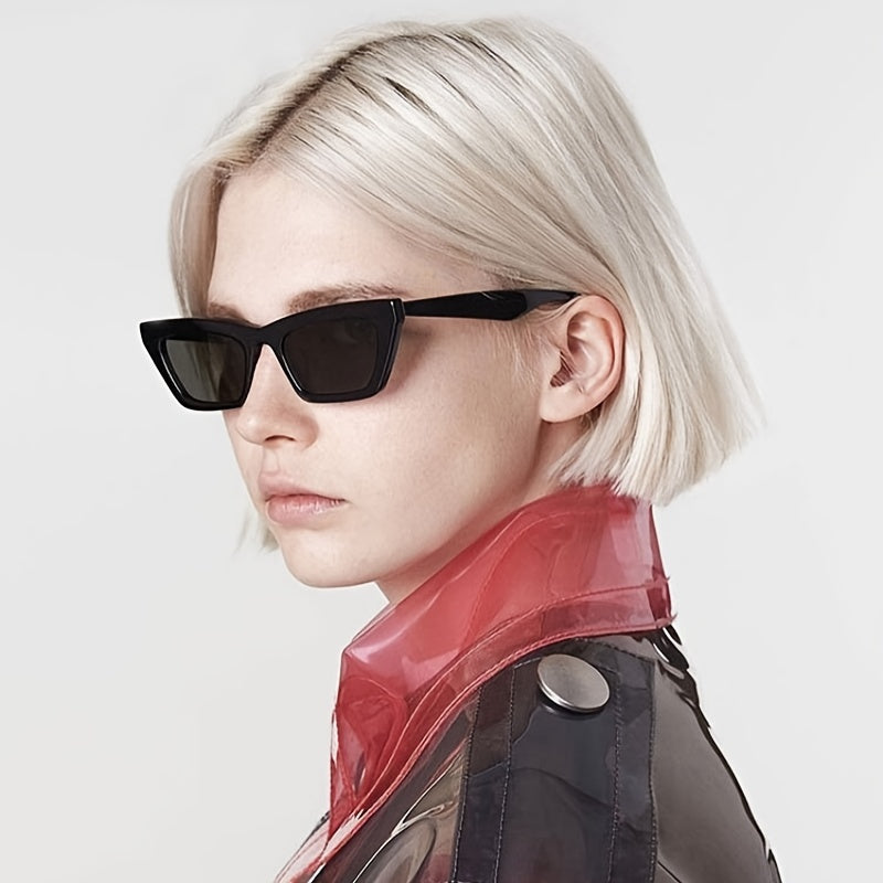 Vintage Small Cat Eye Sunglasses For Women UV400 Lenses