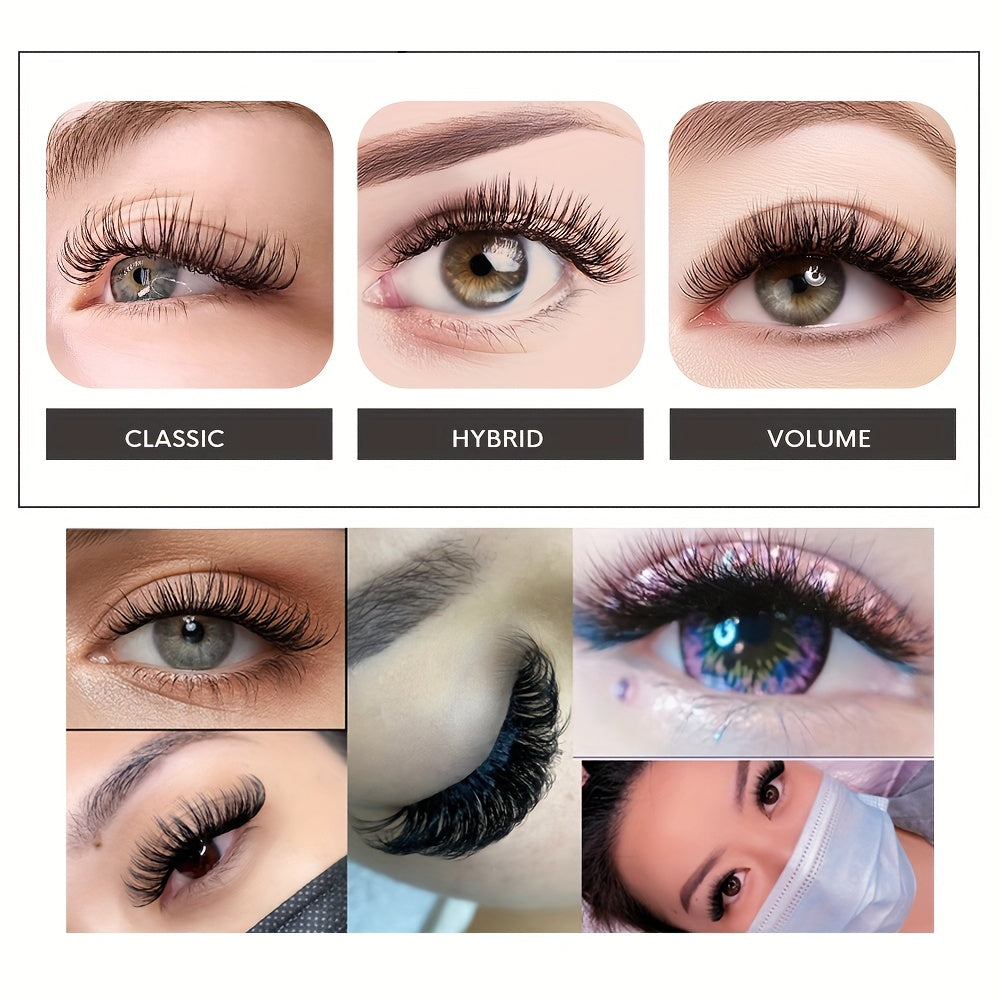 Individual Volume Eyelash Extensions 0.10mm-0.15mm Mixed