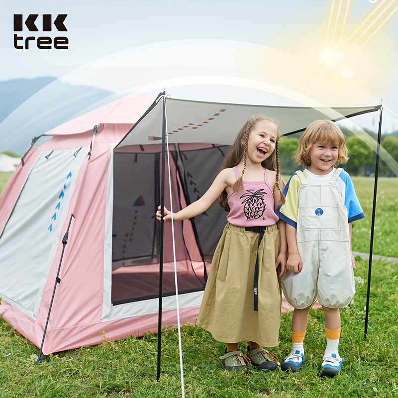 Portable Folding Canopy Fully Automatic Camping Tent for 3-4 People