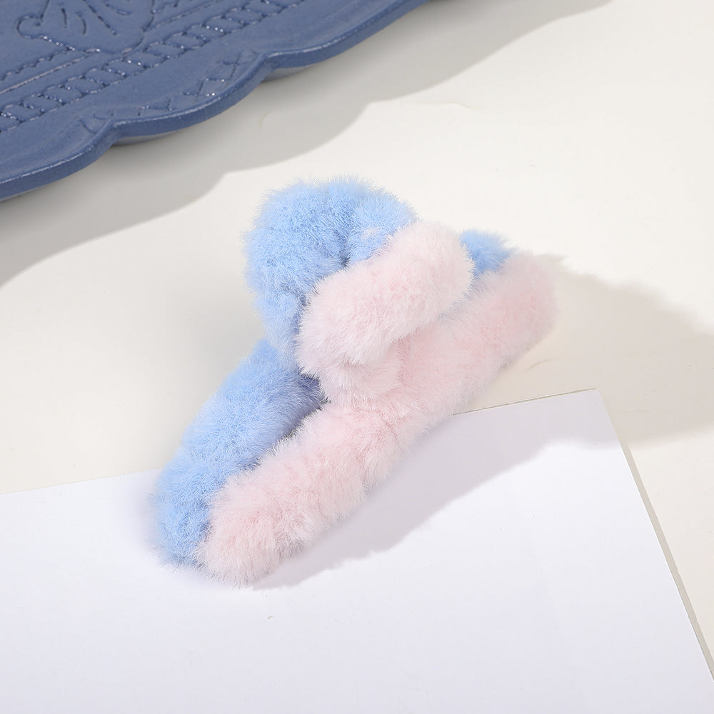 Plush Autumn Winter Hair Clips Women's Clips